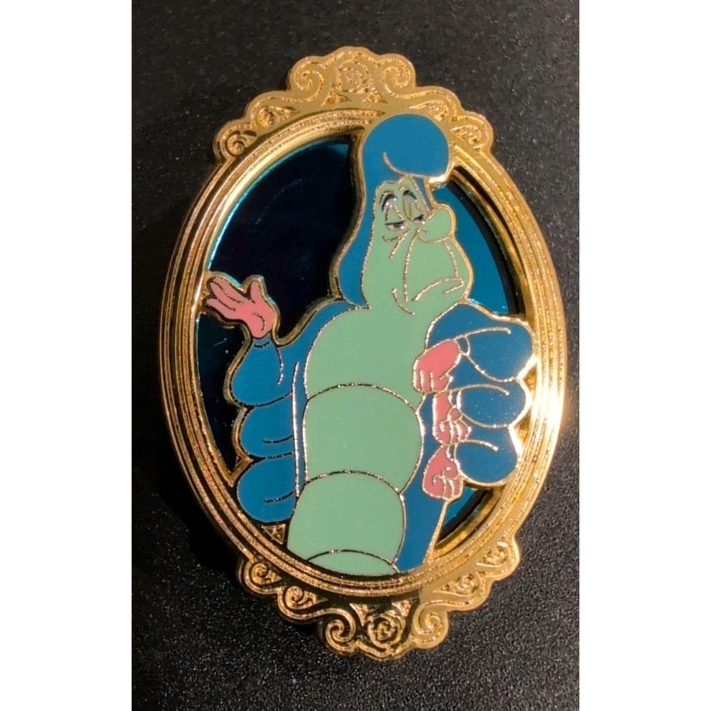 Disney Alice in Wonderland Stained Glass Portrait Blind Box Enamel Caterpillar